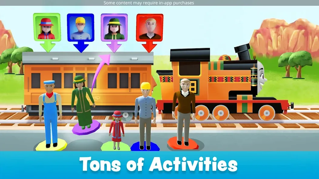 Thomas & Friends: Magic Tracks [МОД: Деньги, Монеты и Меню MOD] Screenshot 5