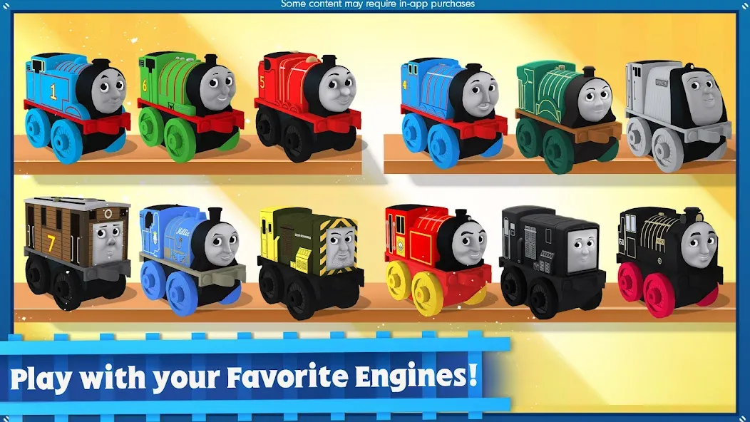 Thomas & Friends Minis (Томас) [МОД: Меню, Бесконечные монеты и Открытые уровни] Screenshot 3