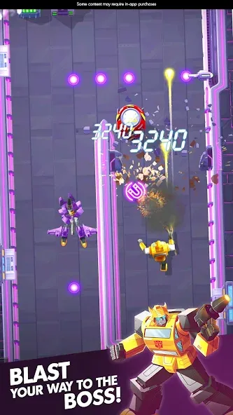 Transformers Bumblebee (Трансформеры) [МОД: Все открыто, Дополнительные деньги и Меню MOD] Screenshot 2