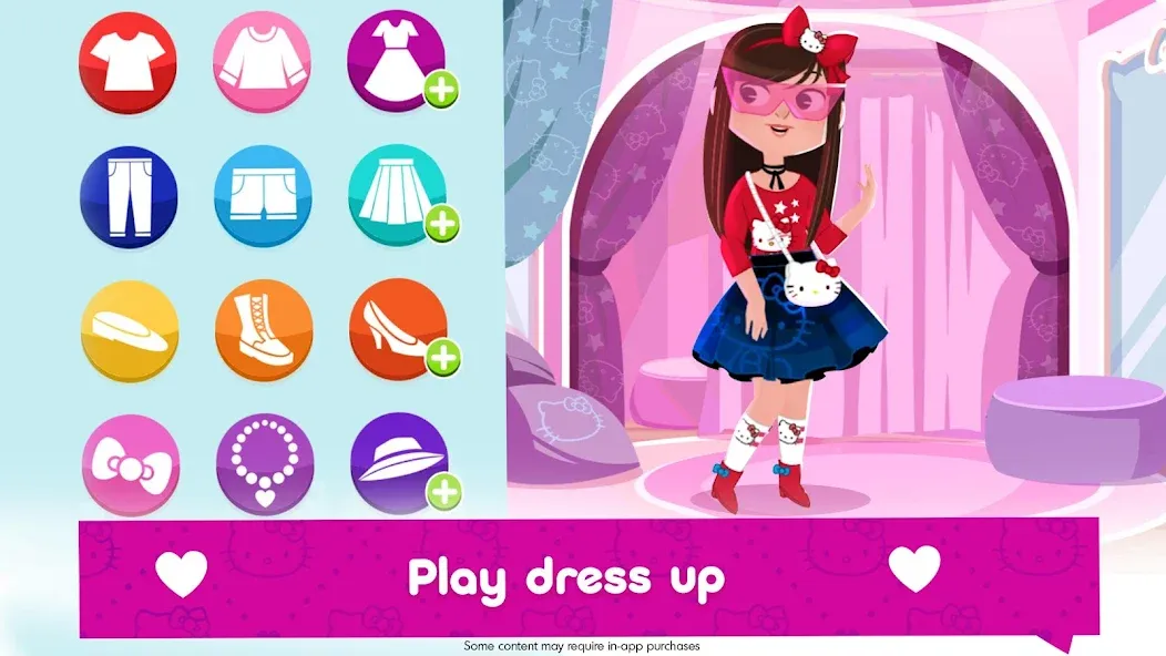 Hello Kitty Fashion Star [МОД: Бесконечные деньги, Монеты и Мега MOD] Screenshot 2