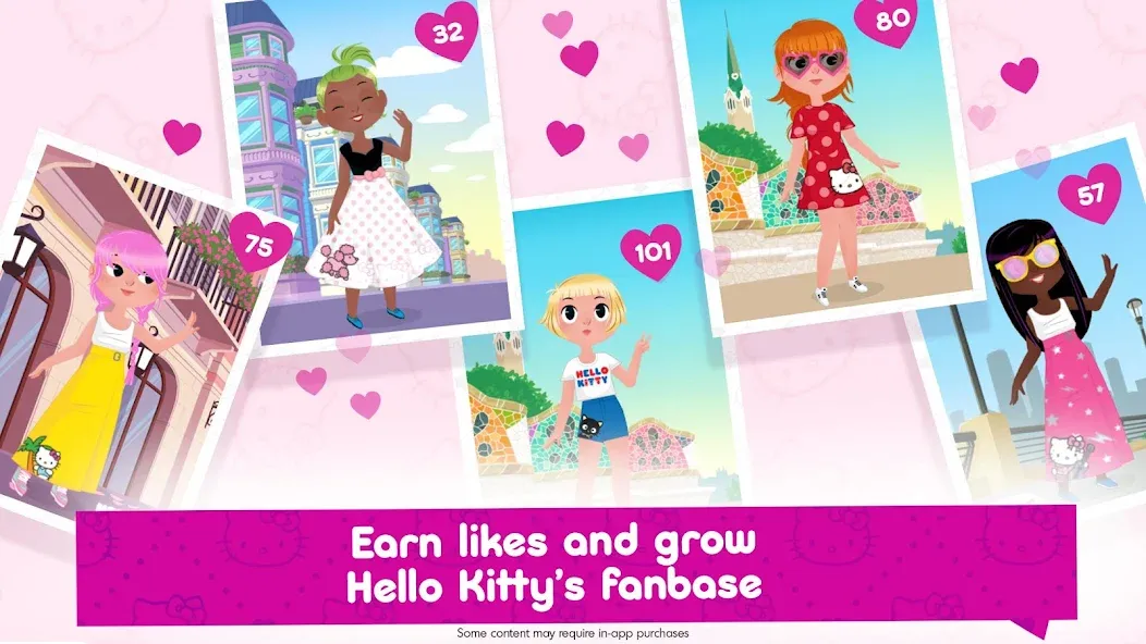 Hello Kitty Fashion Star [МОД: Бесконечные деньги, Монеты и Мега MOD] Screenshot 3