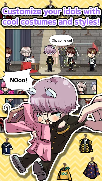 K-POP Idol Producer [МОД: Бесконечные деньги, Монеты и Мега MOD] Screenshot 3
