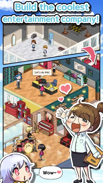 K-POP Idol Producer [МОД: Бесконечные деньги, Монеты и Мега MOD] Screenshot 5