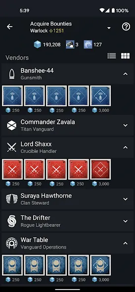 Destiny 2 Companion (Дестини 2 Спутник) [МОД: Меню, Бесконечные монеты и Открытые уровни] Screenshot 3