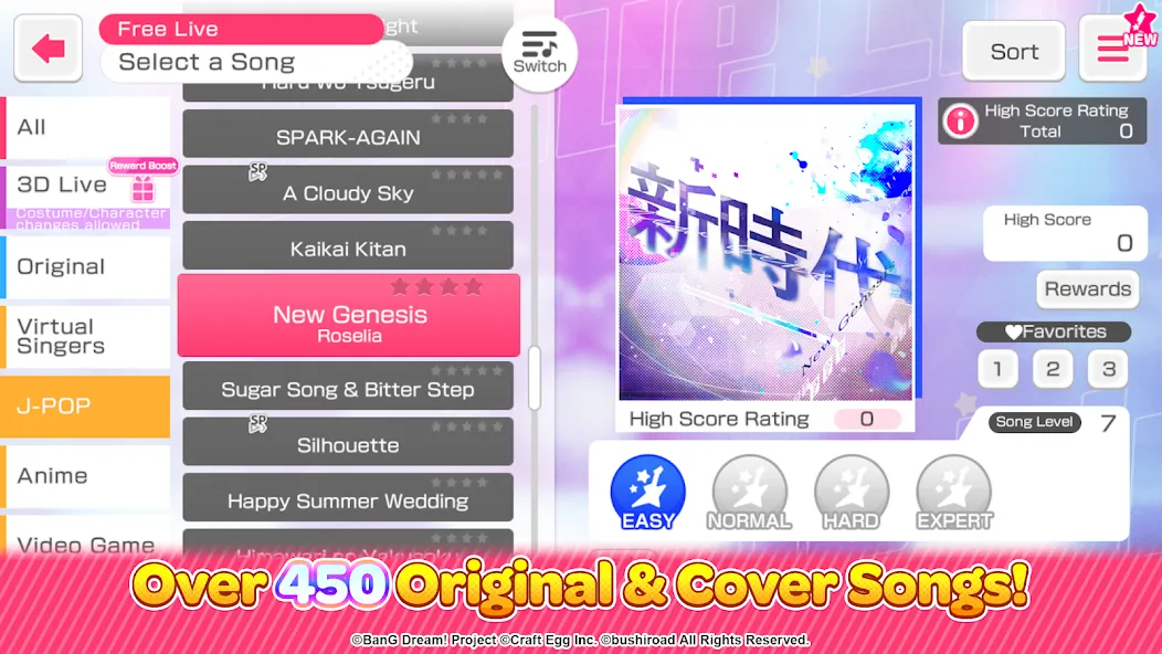 BanG Dream! Girls Band Party! [МОД: Бесконечные деньги, Монеты и Мега MOD] Screenshot 2
