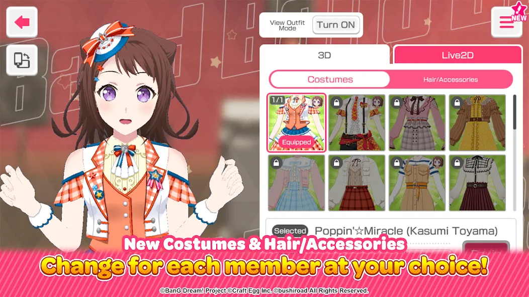 BanG Dream! Girls Band Party! [МОД: Бесконечные деньги, Монеты и Мега MOD] Screenshot 3