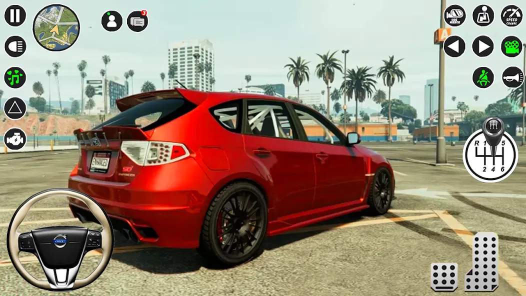 Modern Car Drive Glory Parking [МОД: Много денег, Монет и Все открыто] Screenshot 2