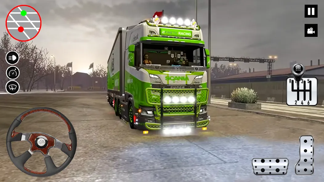 World Truck Grand Transport 3D [МОД: Деньги, Монеты и Меню MOD] Screenshot 1