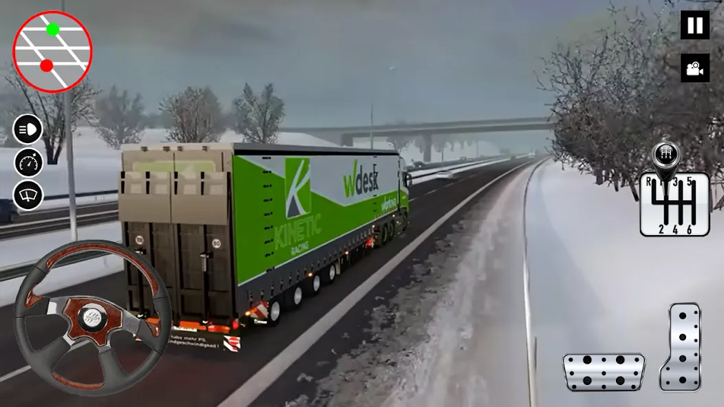 World Truck Grand Transport 3D [МОД: Деньги, Монеты и Меню MOD] Screenshot 5
