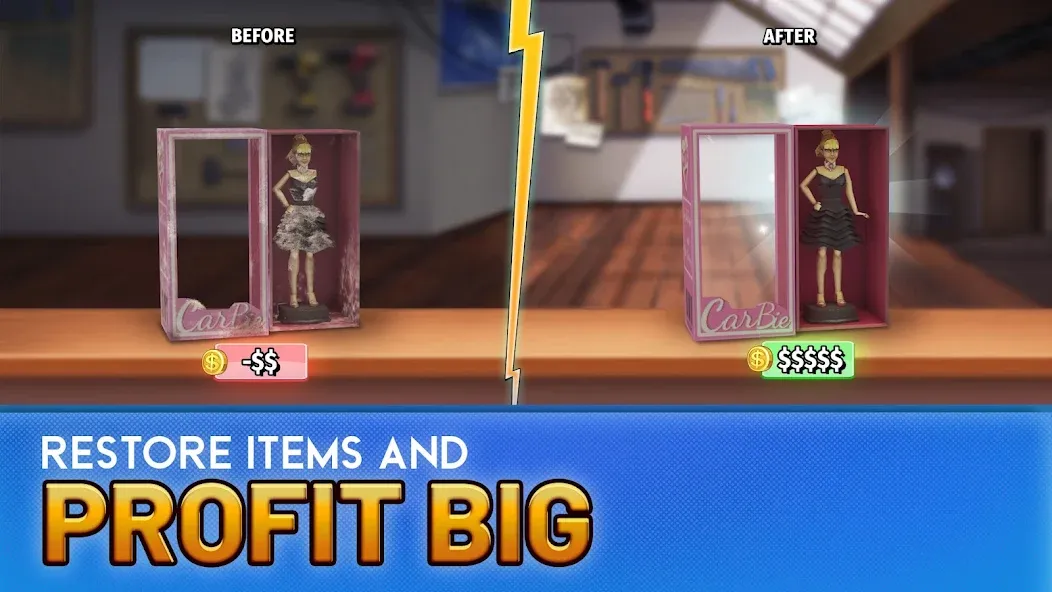 Bid Wars: Collect Items (Бид Варс 3) [МОД: Много денег, Монет и Все открыто] Screenshot 3