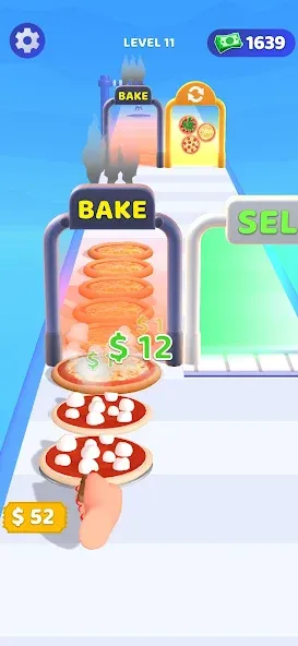 I Want Pizza (Я хочу пиццу) [МОД: Все открыто, Дополнительные деньги и Меню MOD] Screenshot 1