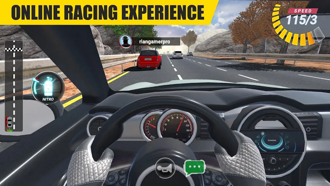 Racing Online:Car Driving Game [МОД: Много денег, Монет и Все открыто] Screenshot 1