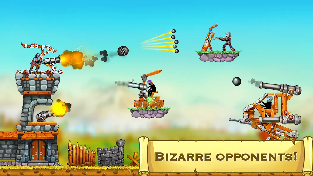 The Catapult 2 : bone masters [МОД: Все открыто, Дополнительные деньги и Меню MOD] Screenshot 3