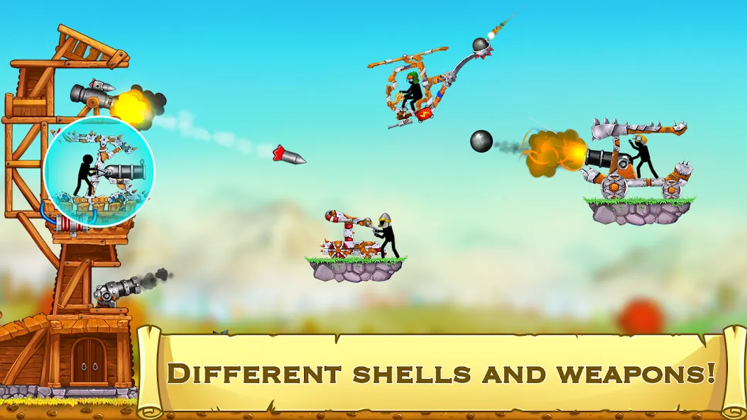 The Catapult 2 : bone masters [МОД: Все открыто, Дополнительные деньги и Меню MOD] Screenshot 4