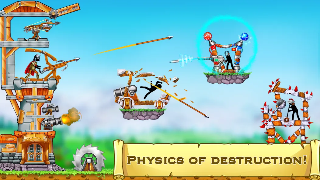 The Catapult 2 : bone masters [МОД: Все открыто, Дополнительные деньги и Меню MOD] Screenshot 5
