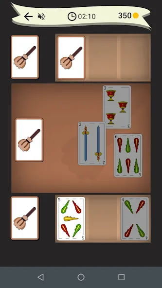 Broom: card game (Эскоба дель 15) [МОД: Меню, Бесконечные монеты и Открытые уровни] Screenshot 5