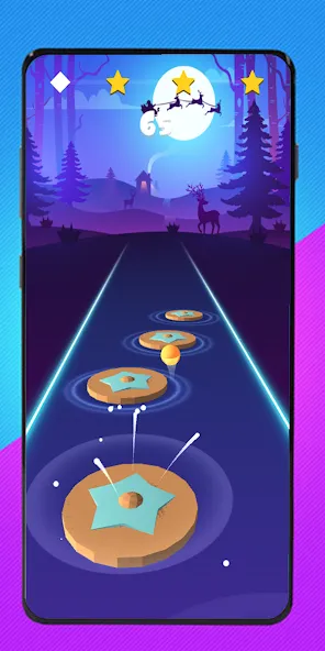 Cartoon cat - Hop tiles rush (Картун кэт) [МОД: Деньги, Монеты и Меню MOD] Screenshot 3