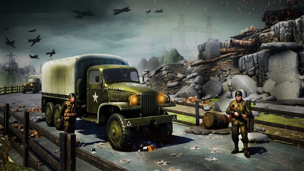 Medal of War – WW2 Games 2024 [МОД: Много денег, Монет и Все открыто] Screenshot 5
