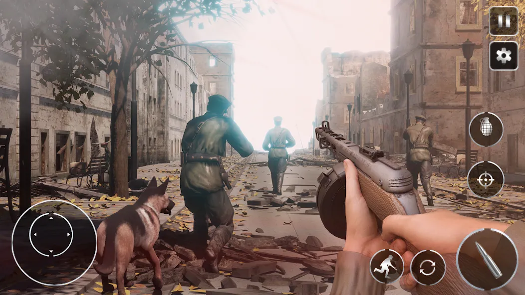 Call Of Courage : WW2 Shooting [МОД: Бесконечные деньги, Монеты и Мега MOD] Screenshot 2