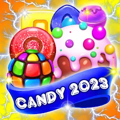 Скачать Candy 2024-Candy Match 3 Game (Кэнди 2023) [МОД: Меню, Бесконечные монеты и Открытые уровни] | Взлом Candy 2024-Candy Match 3 Game на Андроид
