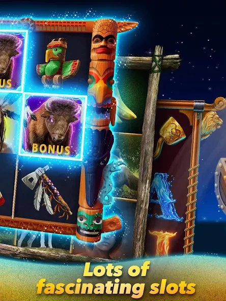 Sandman Slots - Slot Machines [МОД: Меню, Бесконечные монеты и Открытые уровни] Screenshot 2
