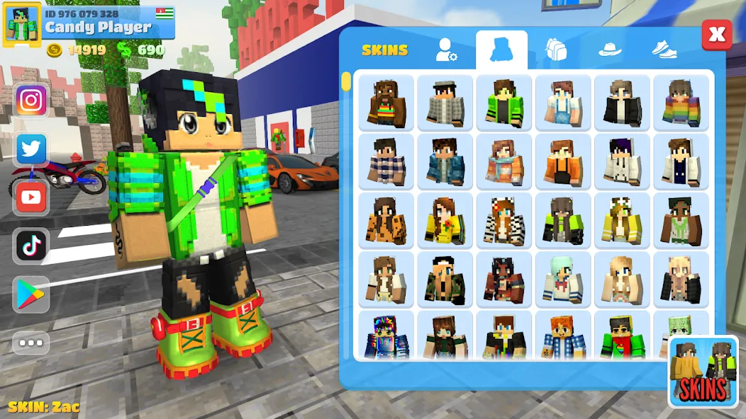 School Party Craft [МОД: Бесконечные деньги, Монеты и Мега MOD] Screenshot 1