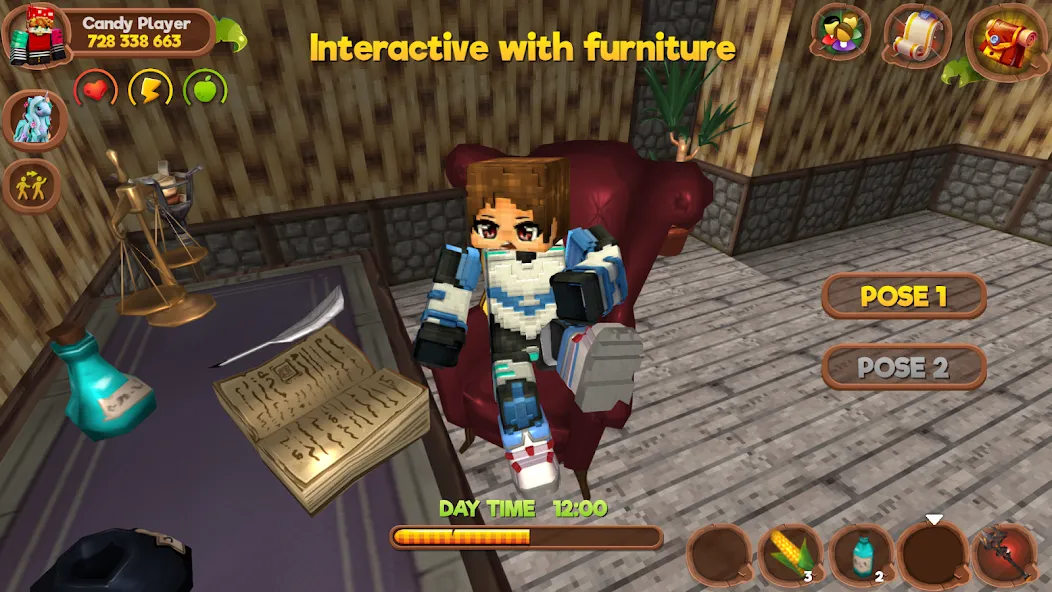 Pony World Craft [МОД: Много монет, Открытые уровни и Мега MOD] Screenshot 2