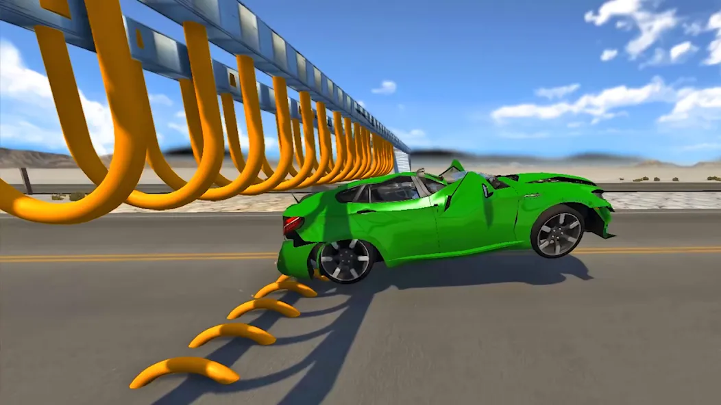 Beam Drive Road Crash 3D Games (Бим Драйв Роад Краш 3Д Геймс) [МОД: Деньги, Монеты и Меню MOD] Screenshot 4