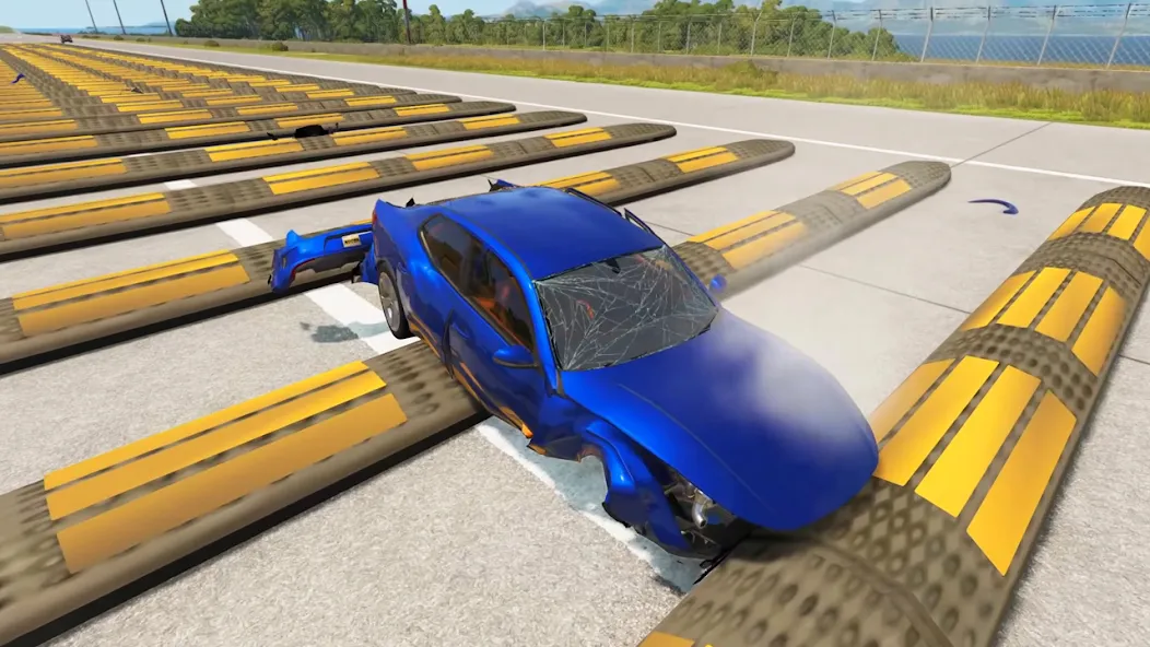 Beam Drive Road Crash 3D Games (Бим Драйв Роад Краш 3Д Геймс) [МОД: Деньги, Монеты и Меню MOD] Screenshot 5