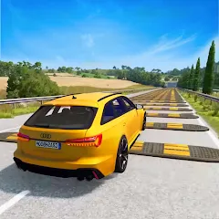 Скачать Beam Drive Road Crash 3D Games (Бим Драйв Роад Краш 3Д Геймс) [МОД: Деньги, Монеты и Меню MOD] | Взлом Beam Drive Road Crash 3D Games на Андроид