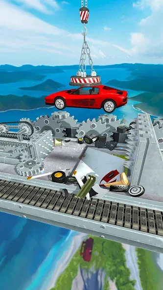 Car Crusher Kingdom (Кар Крашер Кингдом) [МОД: Деньги, Монеты и Меню MOD] Screenshot 1