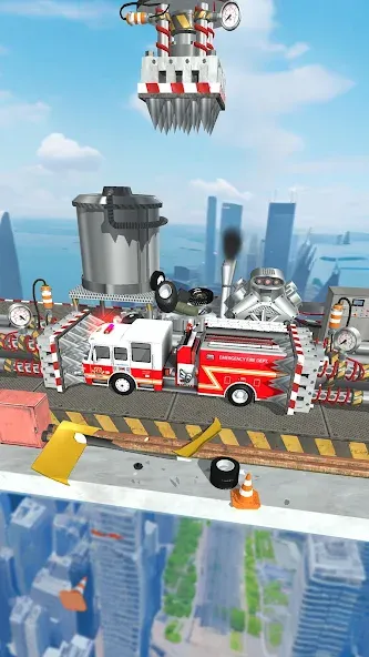 Car Crusher Kingdom (Кар Крашер Кингдом) [МОД: Деньги, Монеты и Меню MOD] Screenshot 3