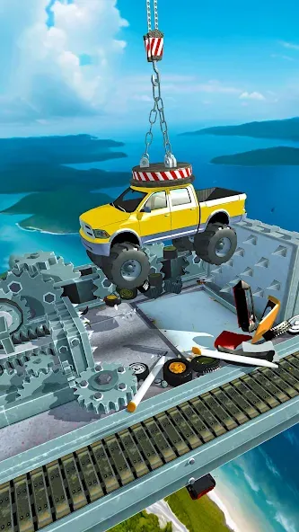 Car Crusher Kingdom (Кар Крашер Кингдом) [МОД: Деньги, Монеты и Меню MOD] Screenshot 5