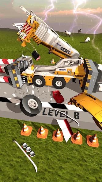 Car Crusher (Кар Крашер) [МОД: Меню, Бесконечные монеты и Открытые уровни] Screenshot 3
