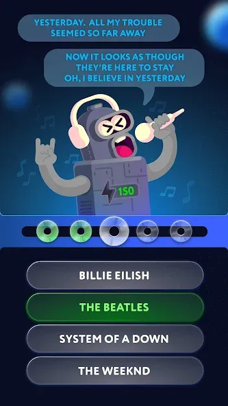 Music Robo Quiz (Мьюзик Робо Квиз) [МОД: Много монет, Открытые уровни и Мега MOD] Screenshot 1
