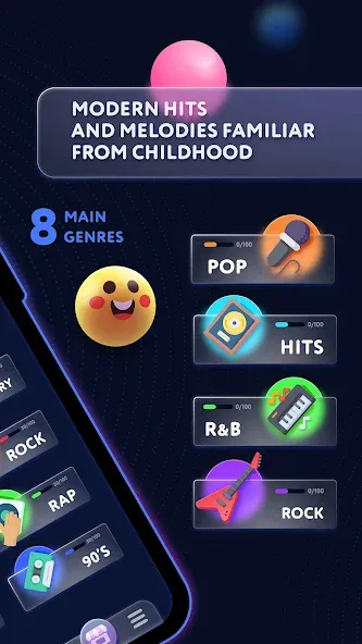 Music Robo Quiz (Мьюзик Робо Квиз) [МОД: Много монет, Открытые уровни и Мега MOD] Screenshot 3