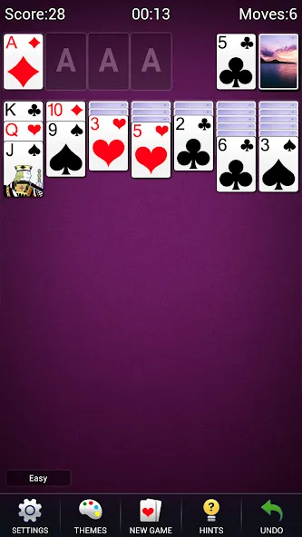 Solitaire -Klondike Card Games [МОД: Меню, Бесконечные монеты и Открытые уровни] Screenshot 3