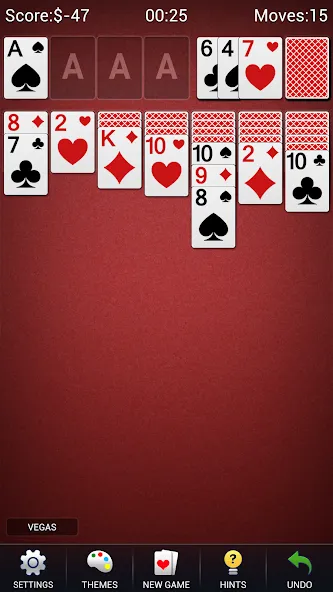 Solitaire -Klondike Card Games [МОД: Меню, Бесконечные монеты и Открытые уровни] Screenshot 5