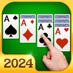 Скачать Solitaire -Klondike Card Games [МОД: Меню, Бесконечные монеты и Открытые уровни] | Взлом Solitaire -Klondike Card Games на Андроид