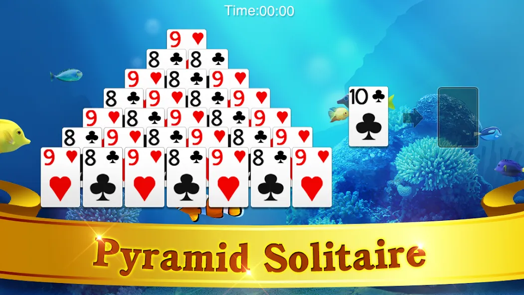Pyramid Solitaire [МОД: Много монет, Открытые уровни и Мега MOD] Screenshot 5