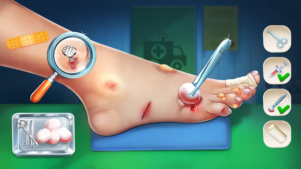 Doctor Hospital Games Offline [МОД: Все открыто, Дополнительные деньги и Меню MOD] Screenshot 5