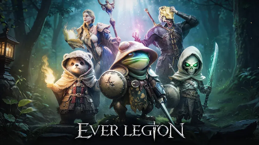 Ever Legion (Эвер Легион) [МОД: Все открыто, Дополнительные деньги и Меню MOD] Screenshot 1