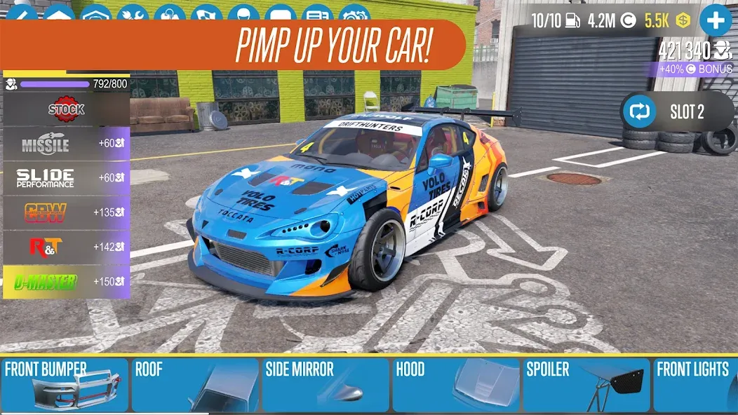 CarX Drift Racing 2 (КарХ Дрифт Рейсинг 2) [МОД: Бесконечные деньги, Монеты и Мега MOD] Screenshot 5