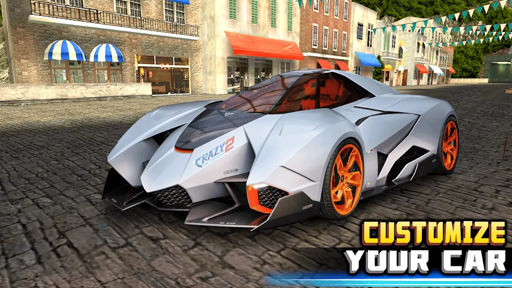 Crazy for Speed 2 (Крэйзи фо Спид 2) [МОД: Много монет, Открытые уровни и Мега MOD] Screenshot 3