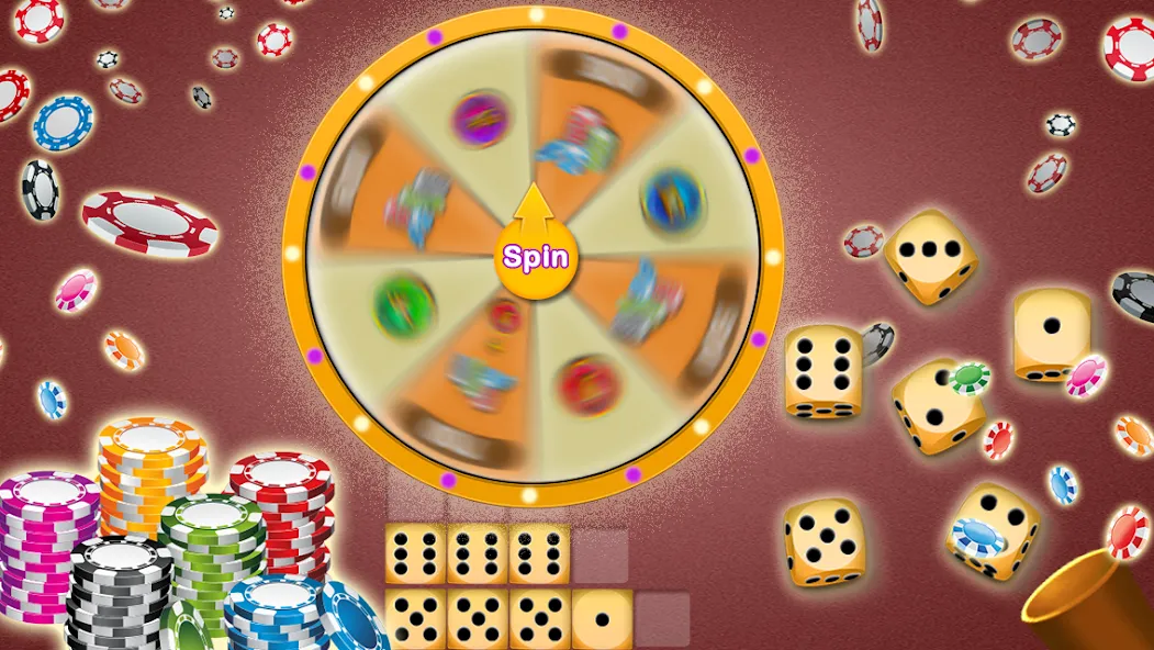 Farkle - Dice Game (Фаркл) [МОД: Все открыто, Дополнительные деньги и Меню MOD] Screenshot 3