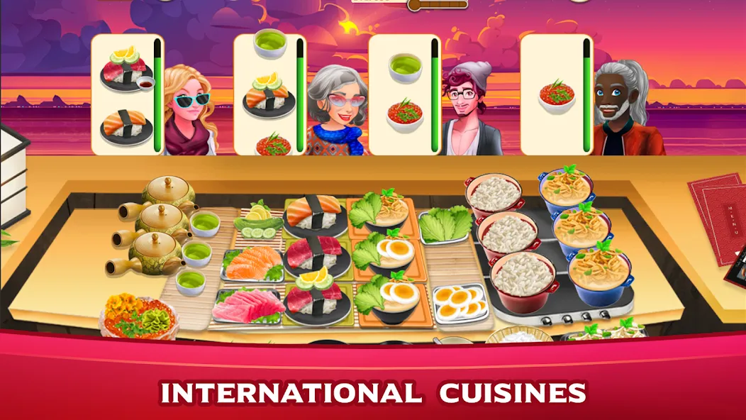 Cooking Mastery: Kitchen games [МОД: Все открыто, Дополнительные деньги и Меню MOD] Screenshot 5