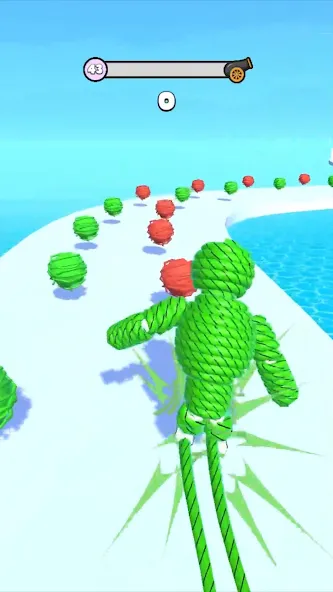 Rope-Man Run (Трос) [МОД: Много монет, Открытые уровни и Мега MOD] Screenshot 2