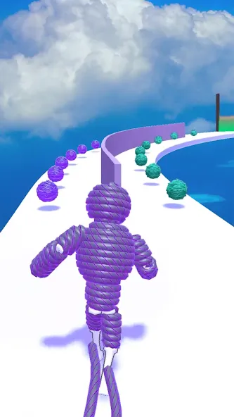 Rope-Man Run (Трос) [МОД: Много монет, Открытые уровни и Мега MOD] Screenshot 4