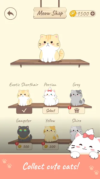 OsuCat Solo: Popcat Duet Music (ОсуКэт Соло) [МОД: Деньги, Монеты и Меню MOD] Screenshot 5