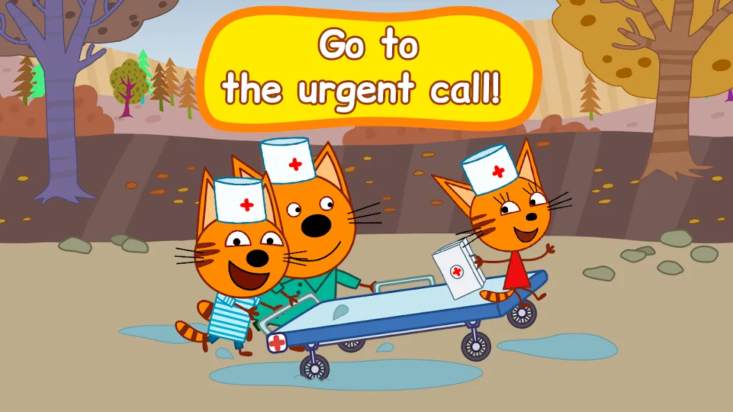 Kid-E-Cats: Animal hospital [МОД: Все открыто, Дополнительные деньги и Меню MOD] Screenshot 4